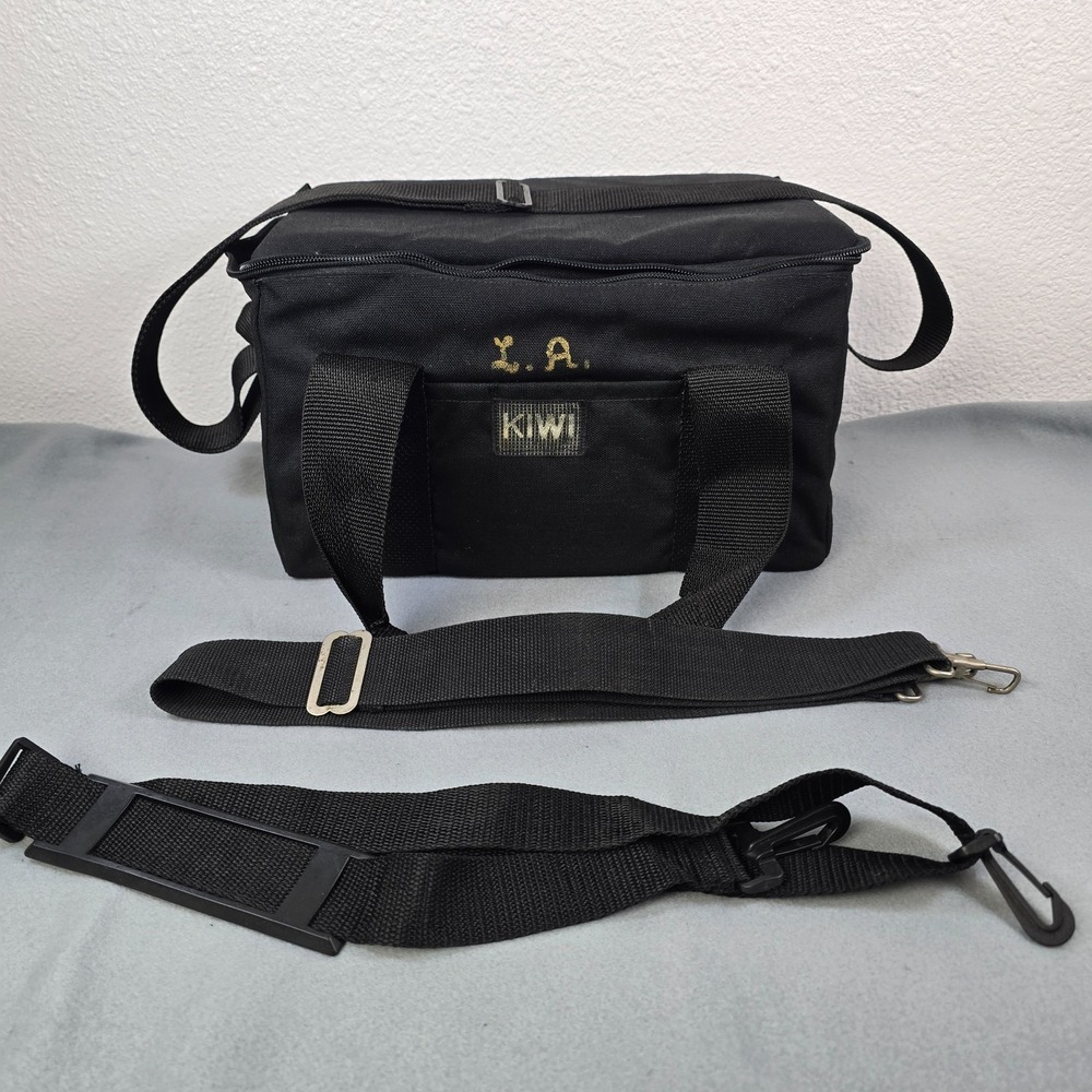 KIWI Camera Equipment Bag Black Padded Adjustable Dividers Shoulder Strap